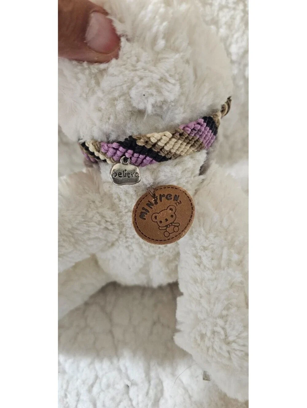 Ming Ren Husky Dog Plush Toy Bean Bag Stuffed Animal 5